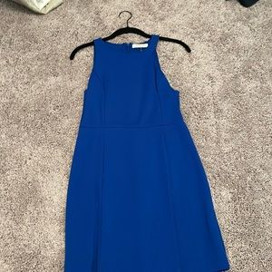 Halston Heritage Blue Dress